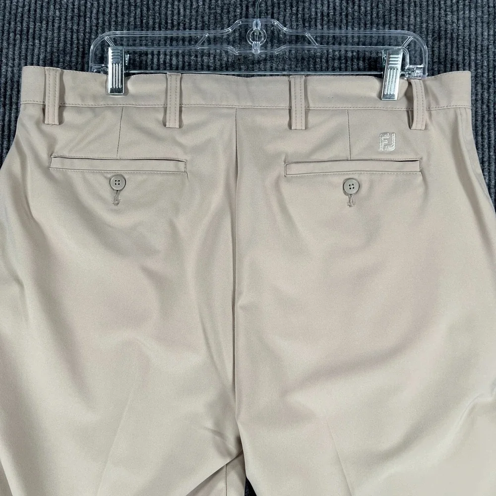 FootJoy Pants Mens 36x30 Beige Chino Performance Golf Outdoor Casual Comfort